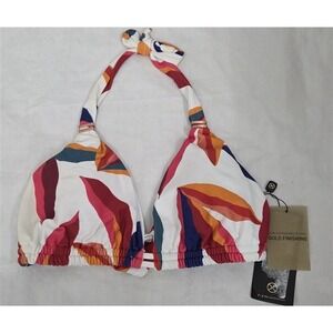 NWT Vix Paula Hermanny Guana D Cup Triangle Bikini Swim Top 130807